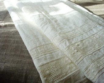 White Bath linen towel natural linen spa towel organic linen towel soft Body towel sauna towel by Luxoteks