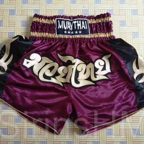 Leopard Teal And Purple Print Pattern Muay Thai Boxing Shorts
