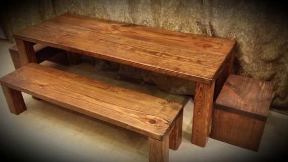 Kids Farm Table Aka Children S Farmhouse Table Kids Etsy