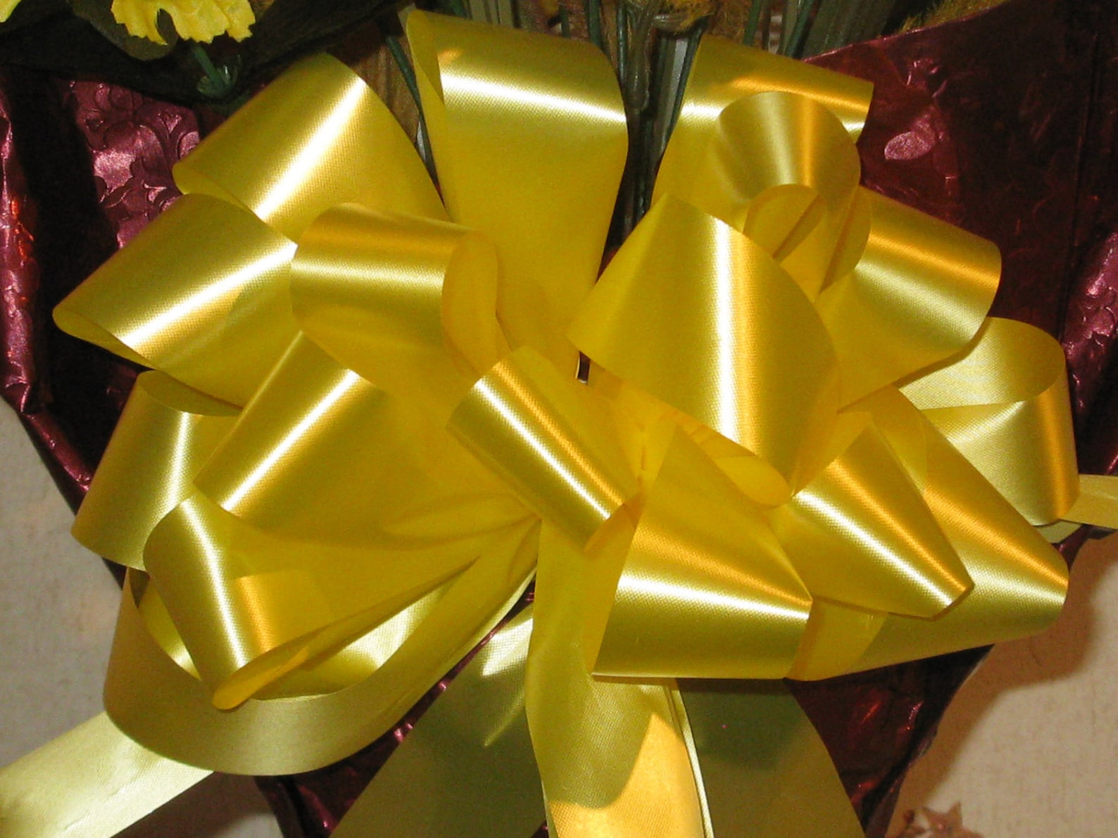 Waterproof Ribbon Bows for Outdoor Decoratinghand Tied Floral Etsy