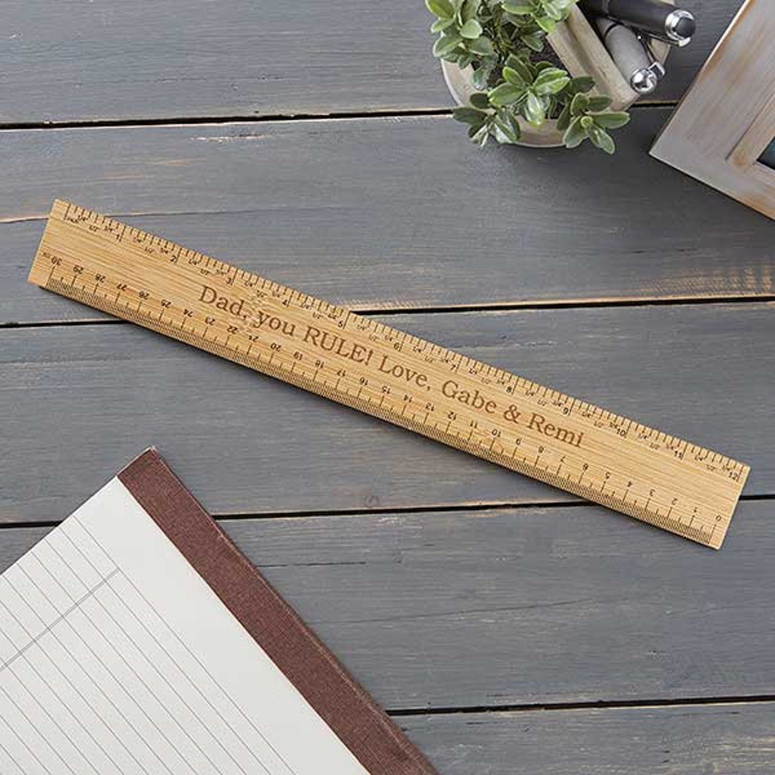 Westcott Wood Ruler 12 Beveled Edge Clear Lacquer Etsy