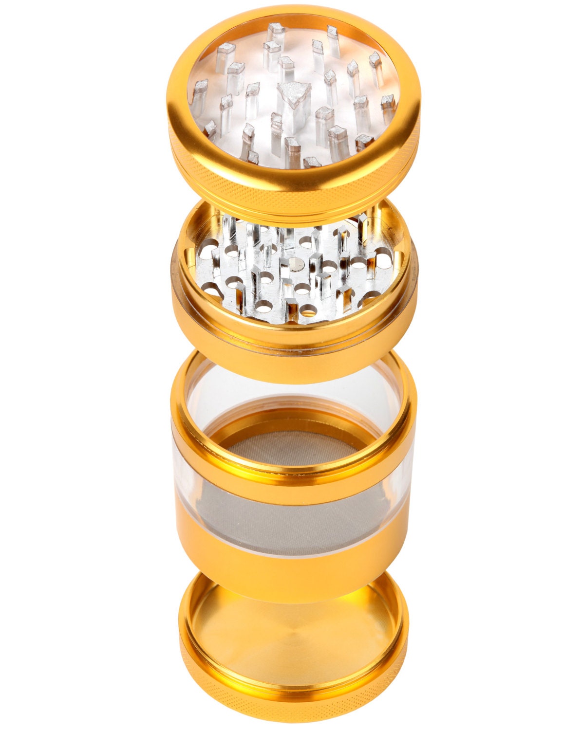 Herb Grinder Ultimate Mega Crusher 2.5 Clear Top Etsy