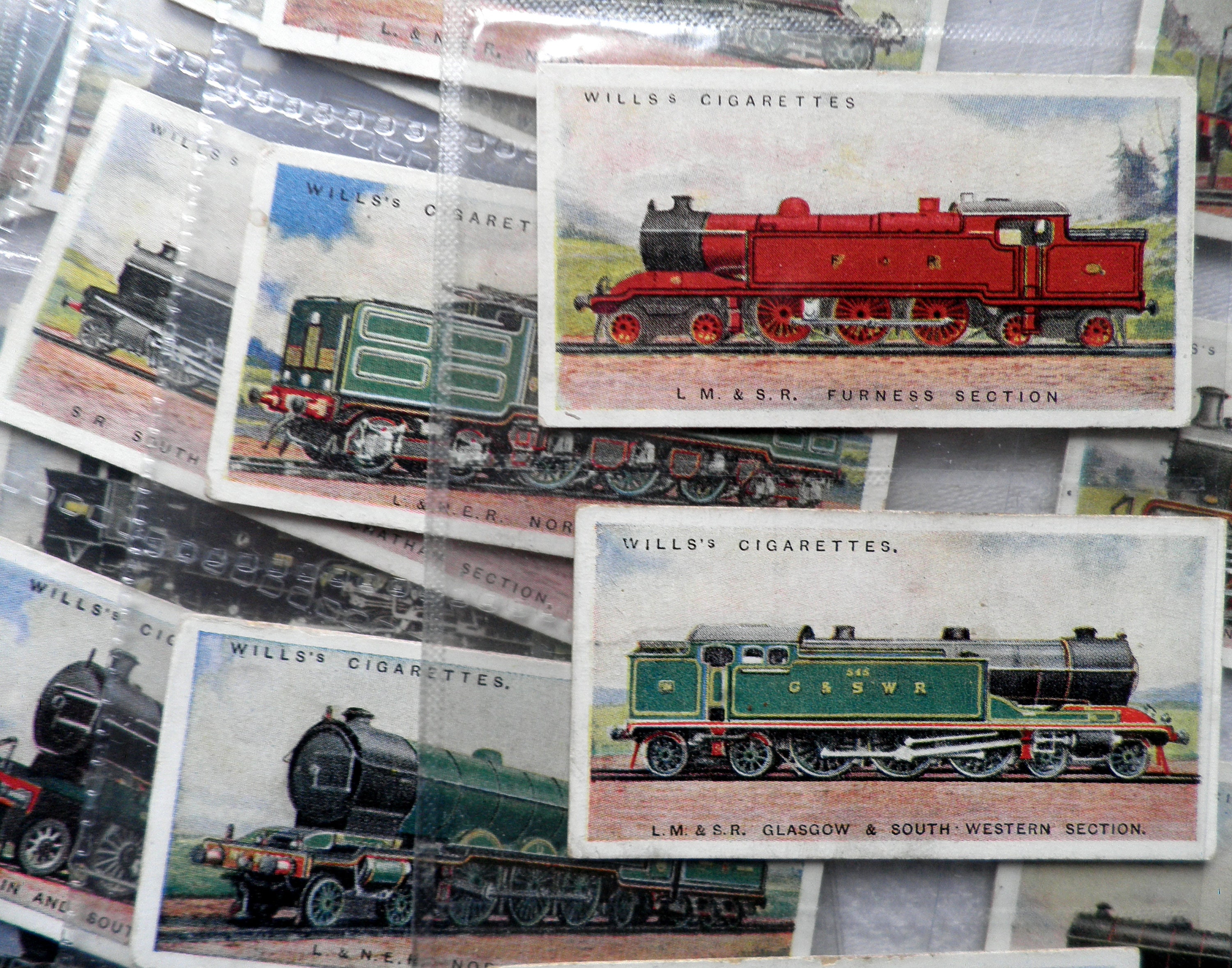 Railway Engines Cigarette Cards by WD & HO Wills 1924 Full Set Etsy