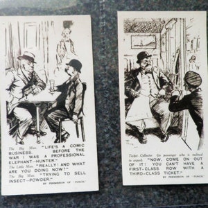 Punch Jokes Complete Set of 50 by Rothmans Cigarette Cards Issued 1935 Punch Cartoons Periodical Rare image 5