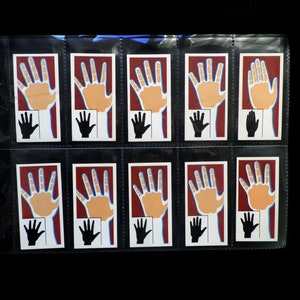 Palmistry ( Black Cat ) by Carreras Cigarette Cards Set of 50 Issued in 1980 Divination Fortune Telling Palmistry Rare Gift