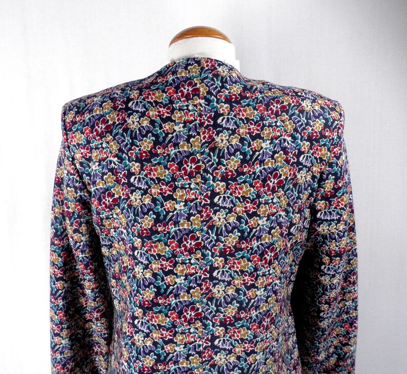 The Varuna ~ BEAUTIFUL 1970S HANDMADE LIBERTY WOOL DRESS