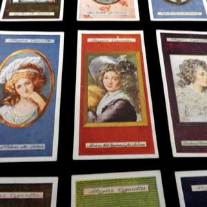 Miniatures   Set of 25 John Player & Son Cigarette Cards  Issued 1916     History Rare Portraits