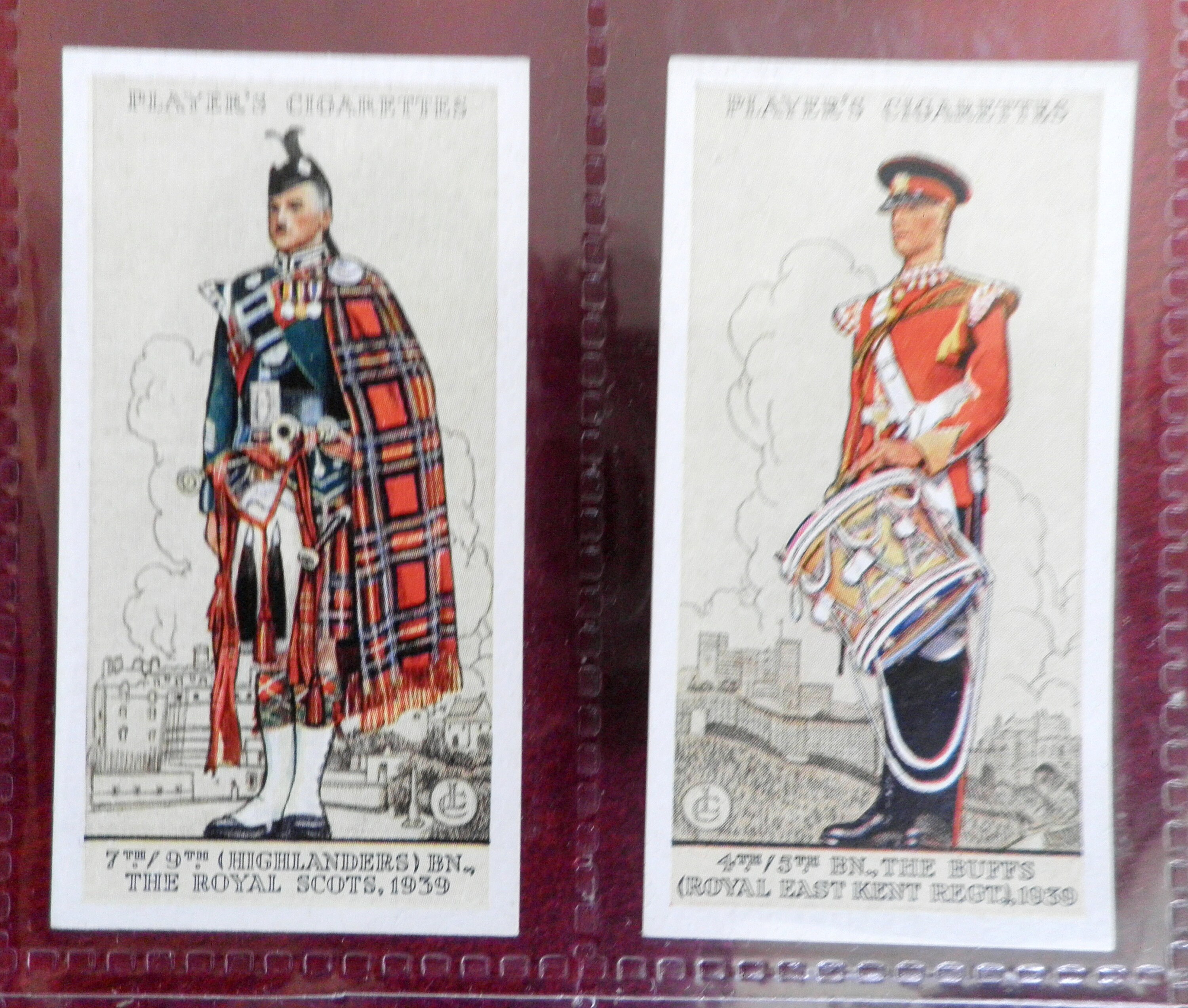 Uniforms of the Territorial Army Cigarette Cards by John Player & Sons 1939  Set of 50 History Military Uniforms Collectable -  Canada