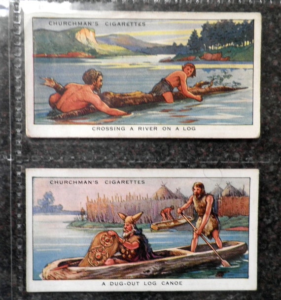 Story of Navigation Complete Set of 50 by WA & AC Churchman Cigarette Cards  Issued 1936 Ships Boats Maritime Navigation Rare