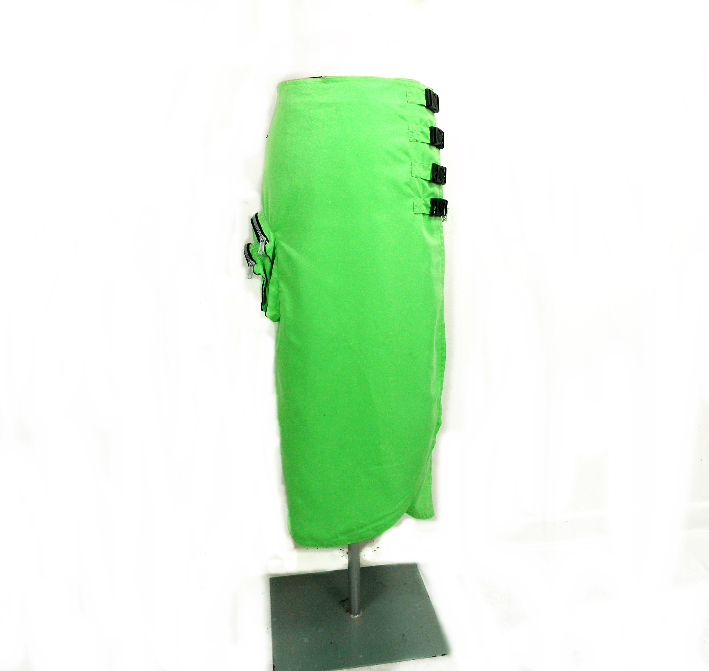 Neon Green Skirt -  UK