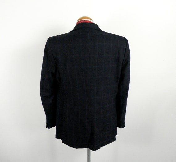 1980s Dior Monsieur Dark Blue with Large Subtle C… - image 4