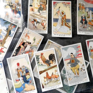 Oosterse Spreuken Complete Set van 25 door WA &AC Churchman Sigarettenkaarten uitgegeven 1931 Spreuken Spreuken Oosterse Oosterse Geschiedenis Zeldzaam