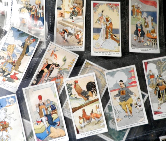 Eastern Proverbs Complete Set of 25 by WA & AC Churchman Cigarette Cards  Issued 1931 Sayings Proverbs Eastern Oriental History Rare