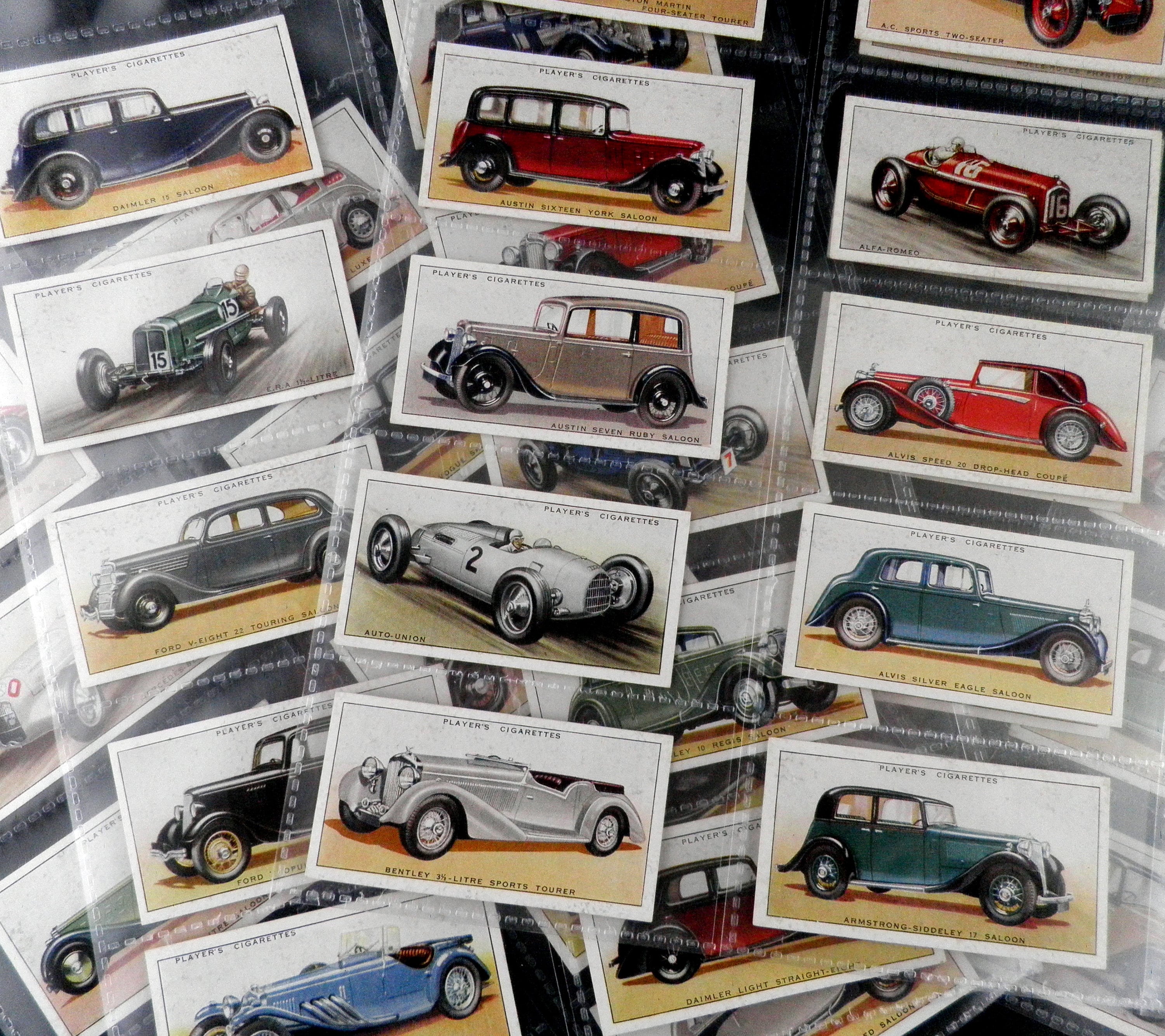 1936 John Player & Sons Motor Cars Card # 28 M.G. Two-Litre