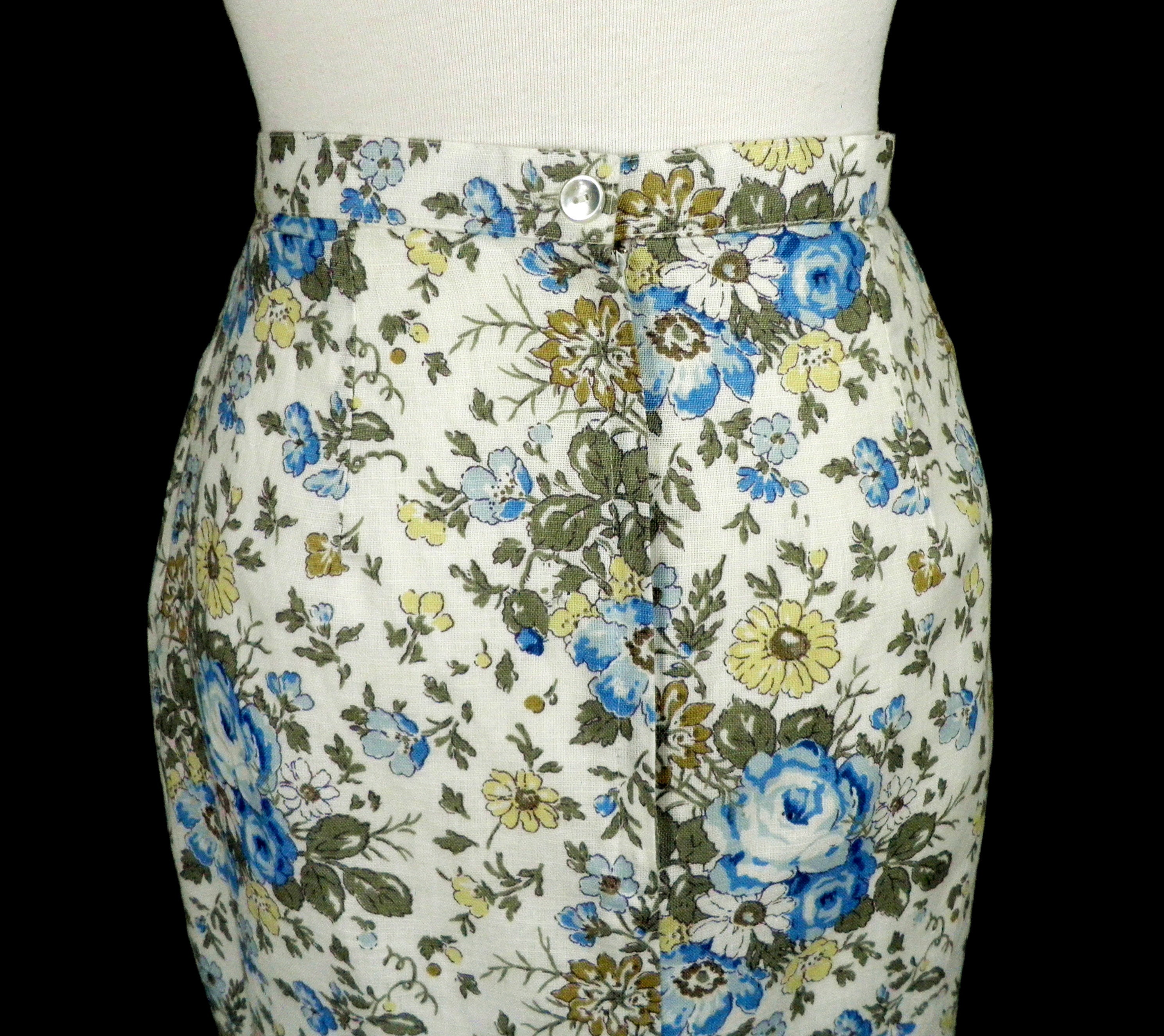 Jupe Longue Marks & Spencer Neuve Avec étiquettes - Imprimé Floral, Taille 14, Mi-mollet, élastique