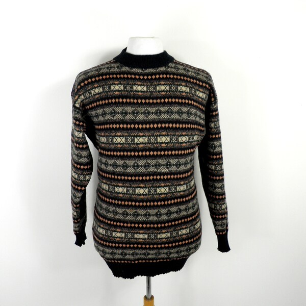 Classic Fair Isle Jumper in Blue (18mths-10yrs)