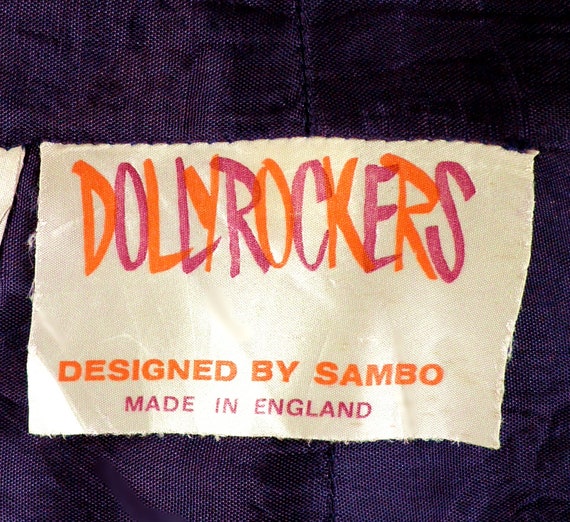 Sixties Dolly Rocker 1960s DollyRockers Iconic Purple Gold Green Orange Ye… - Gem