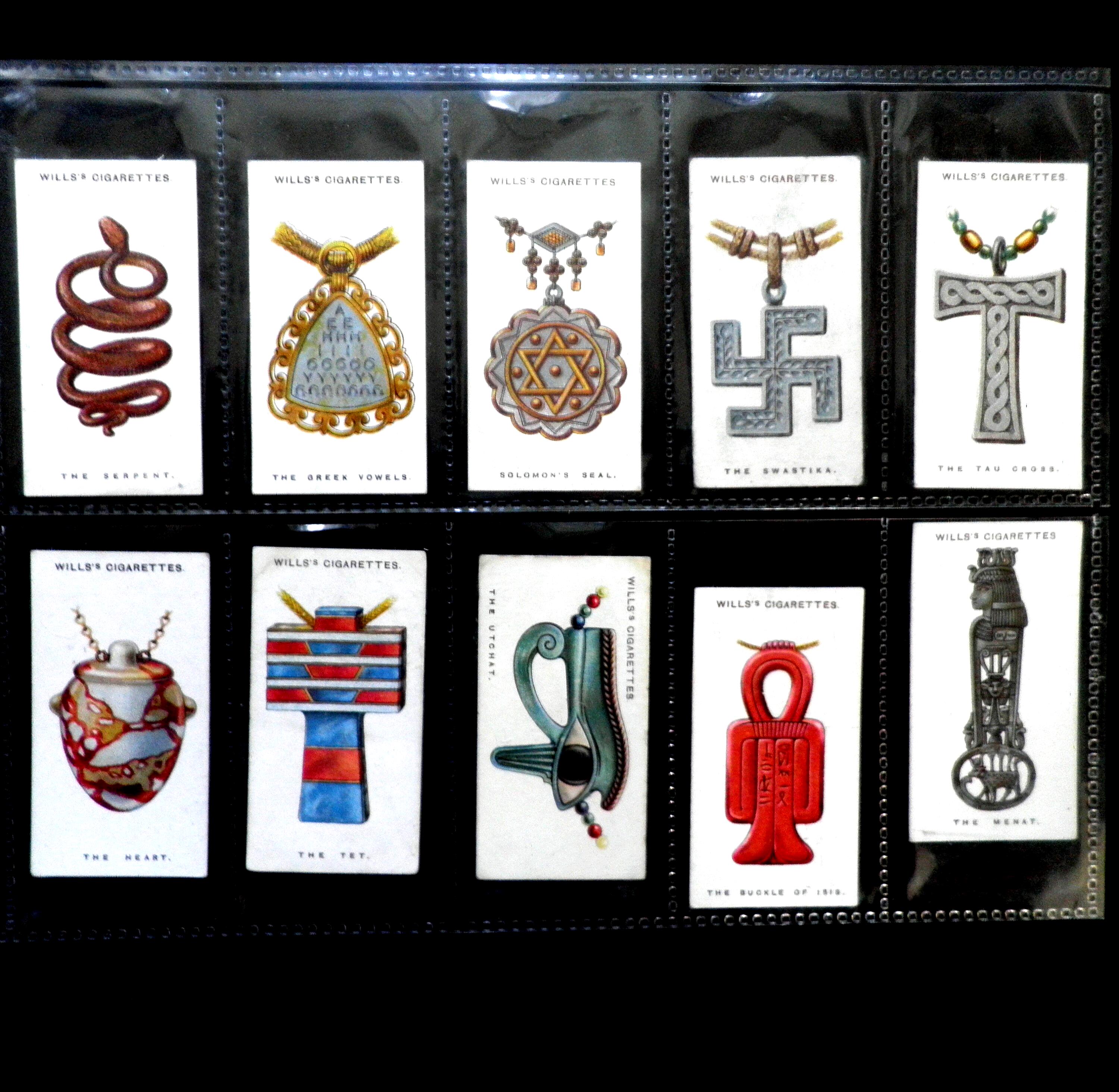 Lucky Charms Cigarette Cards by WD & HO Wills 1923 Full Set of 50