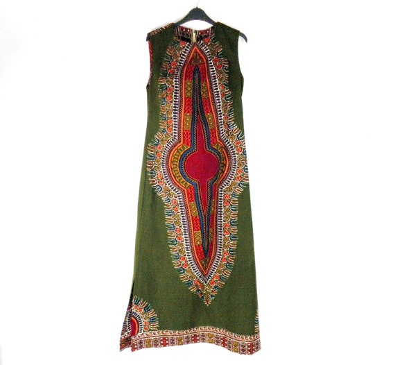 1960s Nairobi Hilton Green Red Yellow Blue and Whi