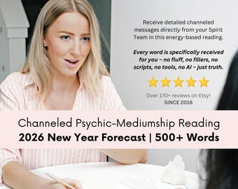 2026 Psychic-Mediumship Reading | Spirit-Led Guidance (PDF)