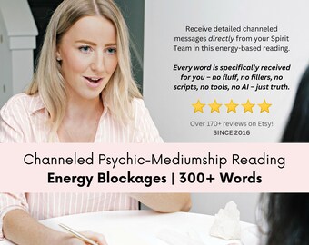 Energy Blockage Reading | Channeled Psychic Guidance (PDF)