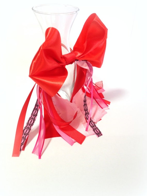 kawaii red  pink hair bow hair ribbons for girls ponytail holder ribbon  hair bow cosplay costumes anime accessories birthday hair bow