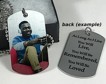 remembrance dog tags