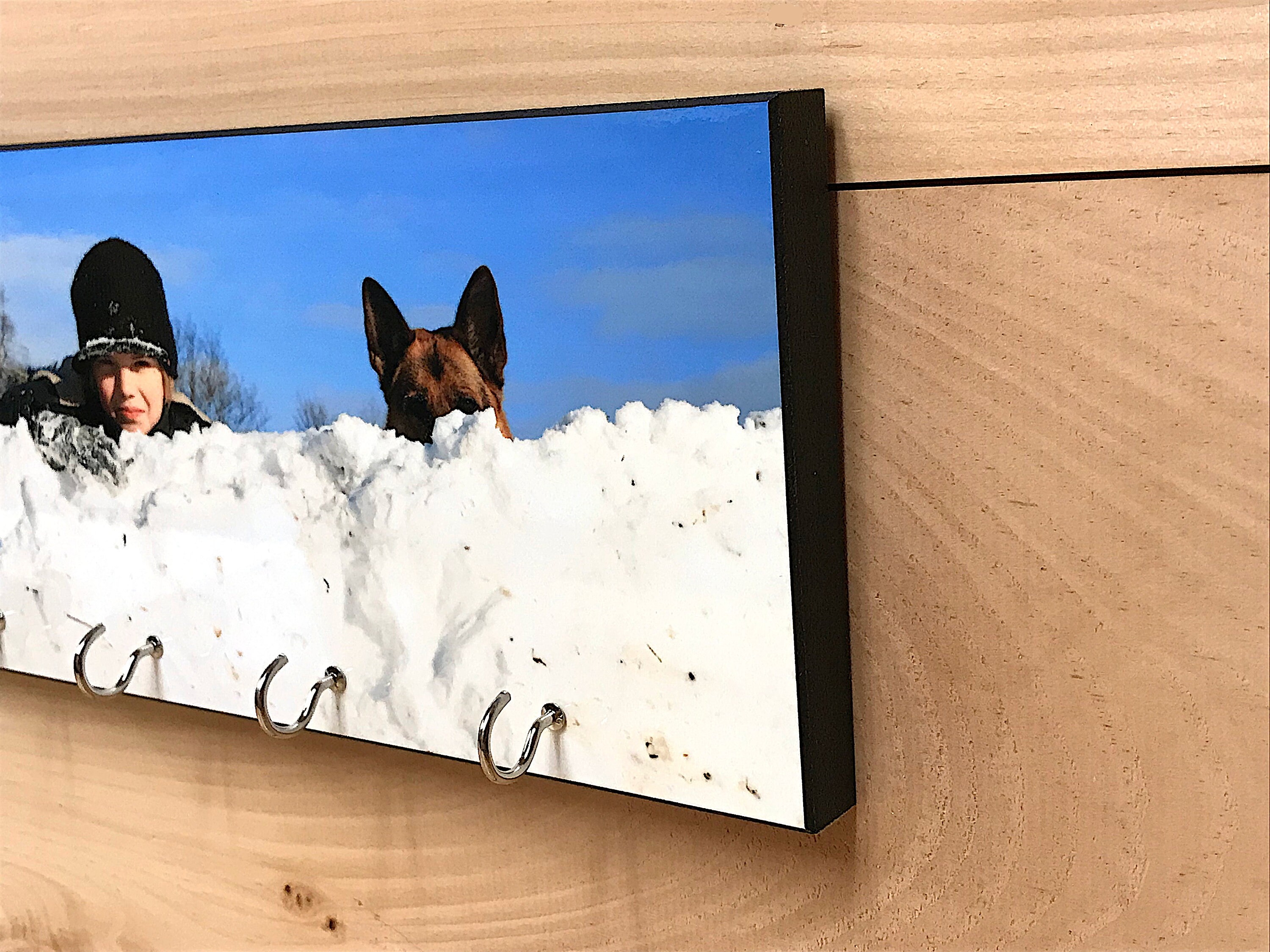 Your Dog PHOTO Wall Decor KeyHolder Dog Wall Decor Cat Etsy