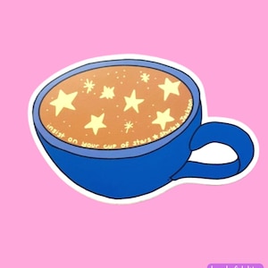 Pegatina de la Copa de Estrellas • La maldición de Hill House **Nuevo material** • taza • cita de un libro • terror • portátil • botella