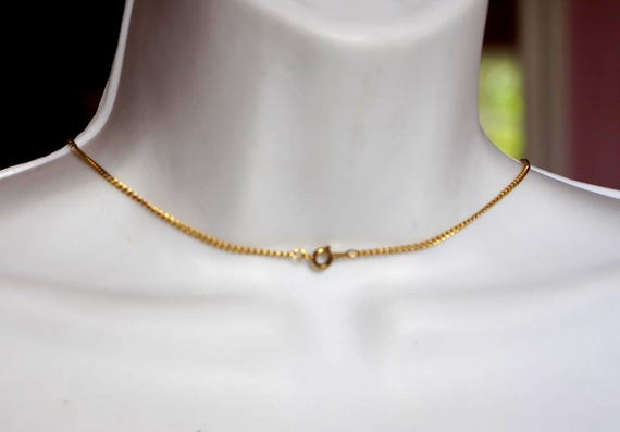 Vintage 24K Gold Dipped Sycamore Leaf Pendant Nec… - image 9