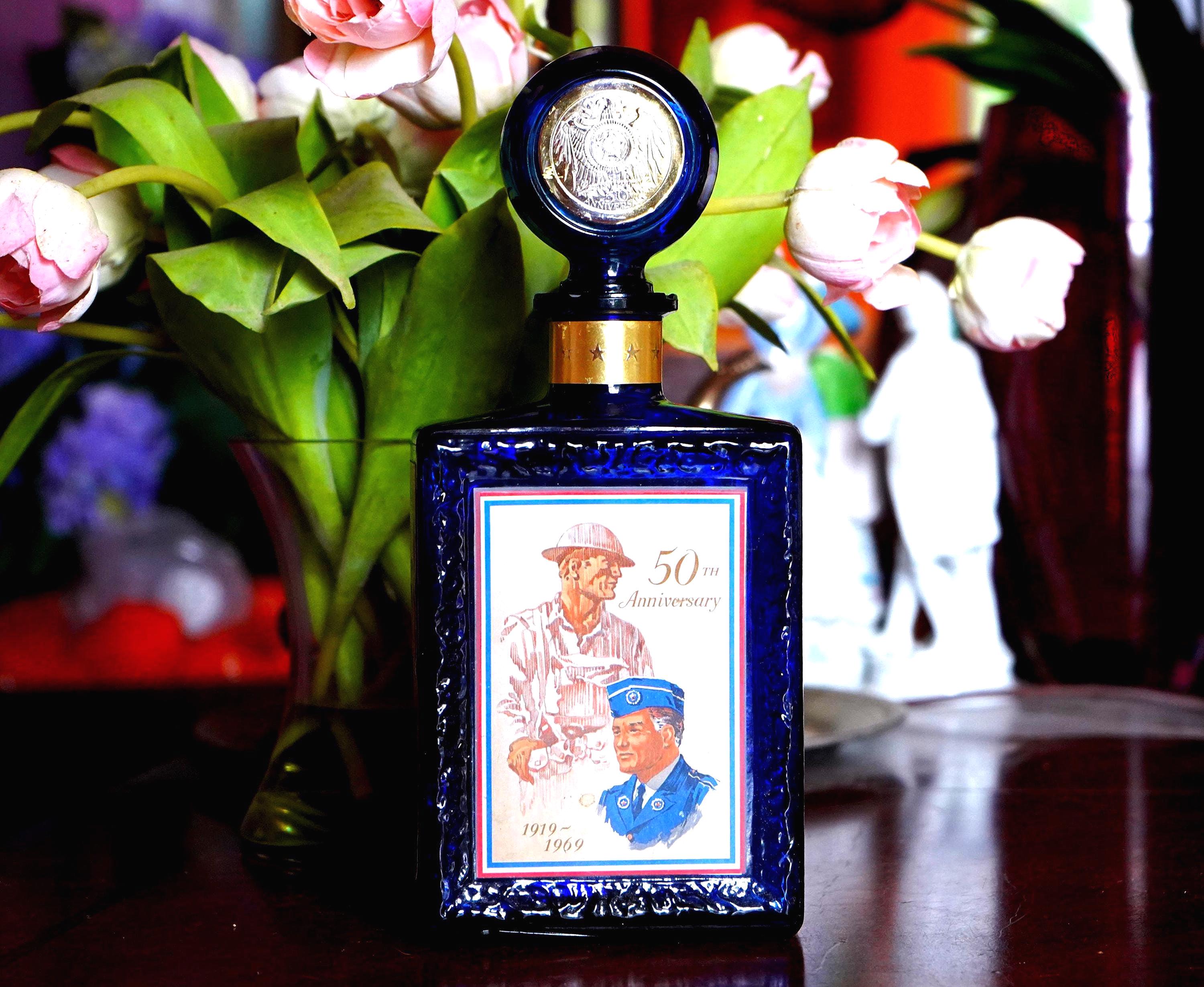 Blue Eagle Decanter - Etsy