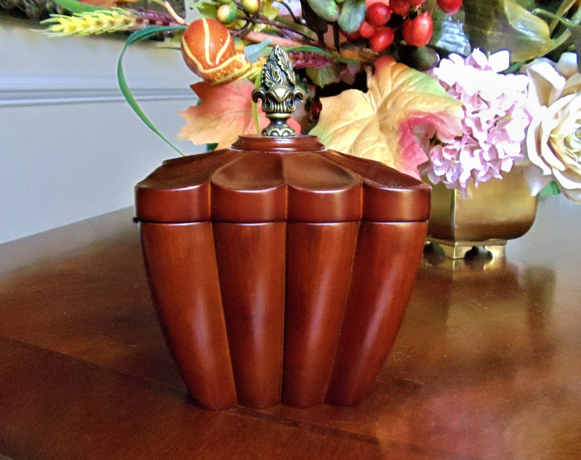 Musical Jewelry Box by Bombay Company Cherry Wood Jewelry Box Etsy