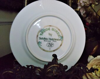 Trade Winds Banana Tree Collectible Plate By Siddhia Hutchinson Made In Japan 