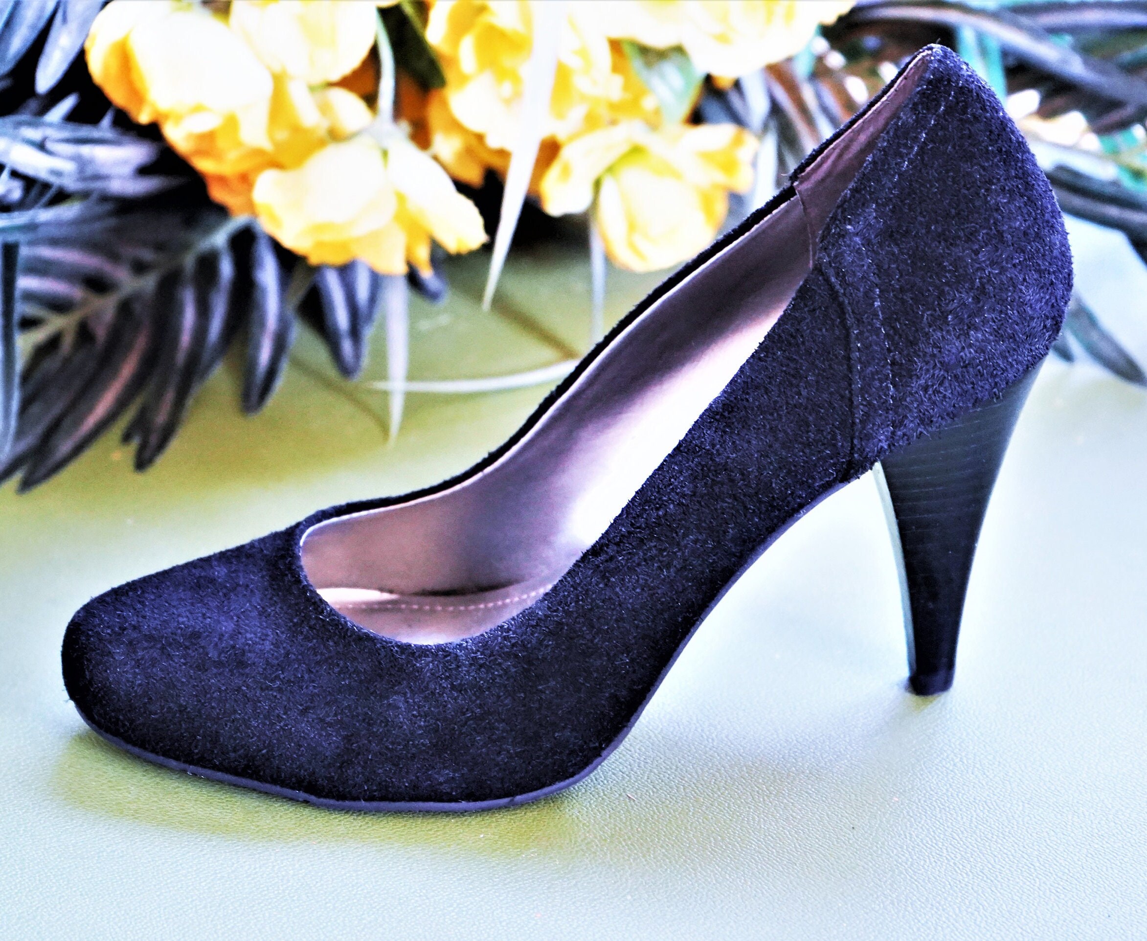 Black Dress Pumps - Etsy