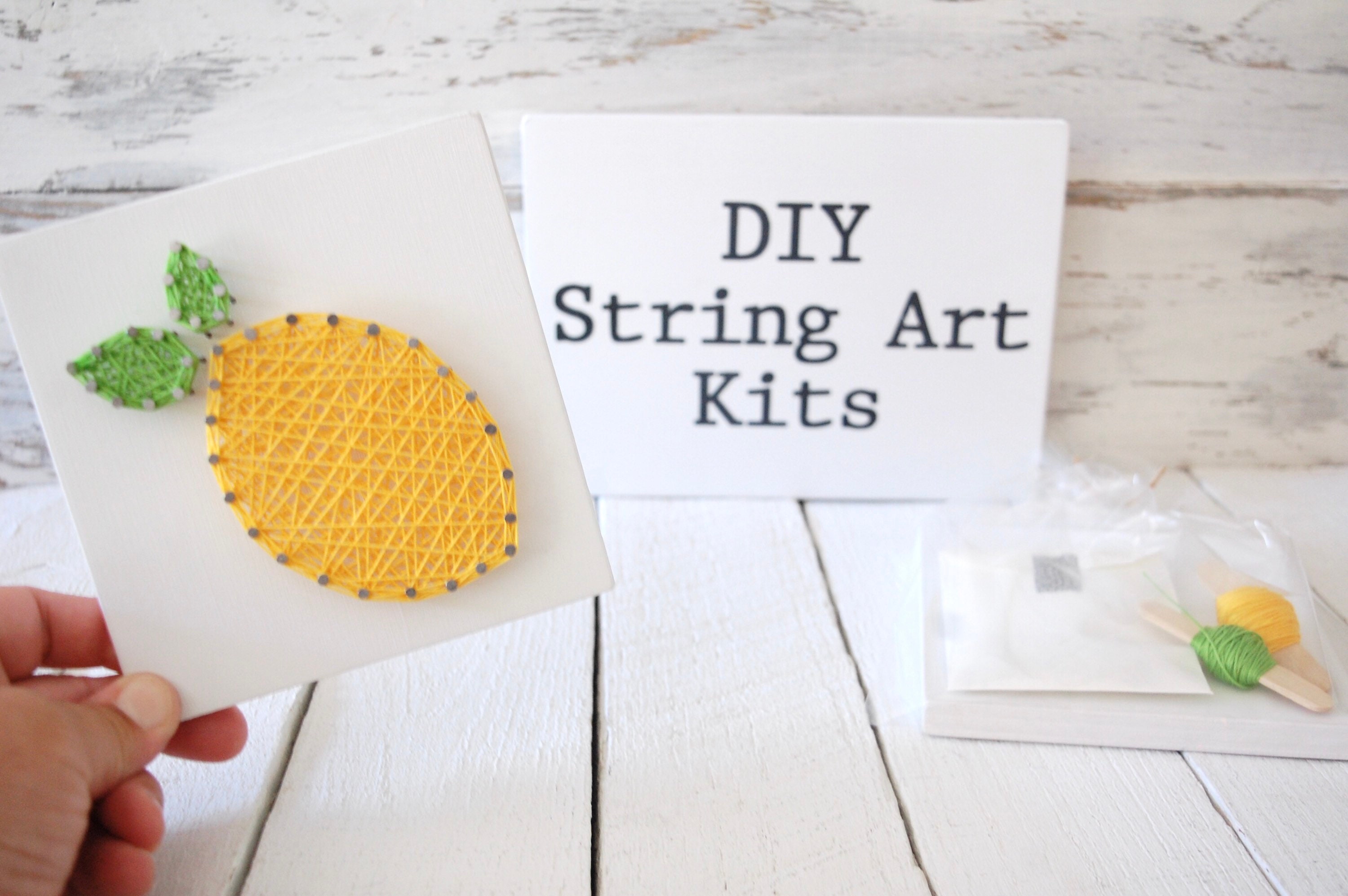 Lemon String Art Kit!