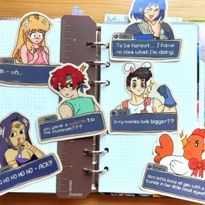 Fields of Mistria | Kawaii Die Cut Vinyl Stickers | FREE SHIPPING! | Vinyl Stickers | w0nkk0