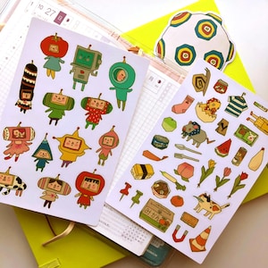 Roll Em Up, Cousin! Build Your Own Clear: Icon Planner Stickers