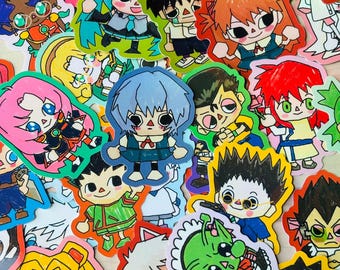 アニメ クロッシン ビニールステッカー：ダイカットデカール