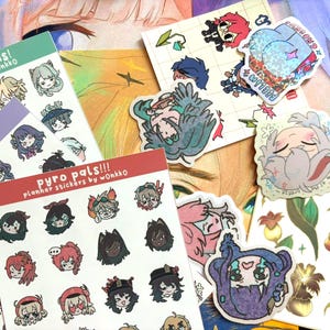 Genshin Gacha | Mystery Prints and Stickers | SUPER DEAL! W0nkk0