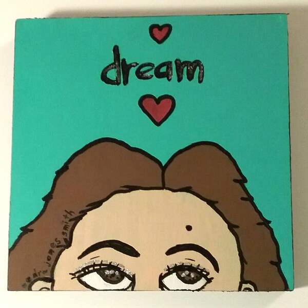 Peinture à l’inspiration, mot : rêve