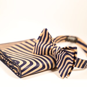 African Bow tie, Handmade Bowtie, Mens Bow tie, Wedding Bow tie, Groomsmen Gifts image 3