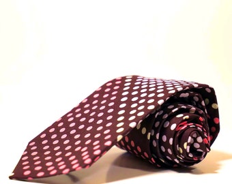 Pink Tie, African Print Tie, Wedding Ties, Groomsmen Tie, Gifts For Him