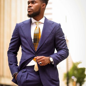 Ankara Necktie, Men&#39;s Necktie, Wedding Necktie, Groomsmen tie, African Necktie, Father’s Day Gifts, Men’s Gifts, Gift For Husband