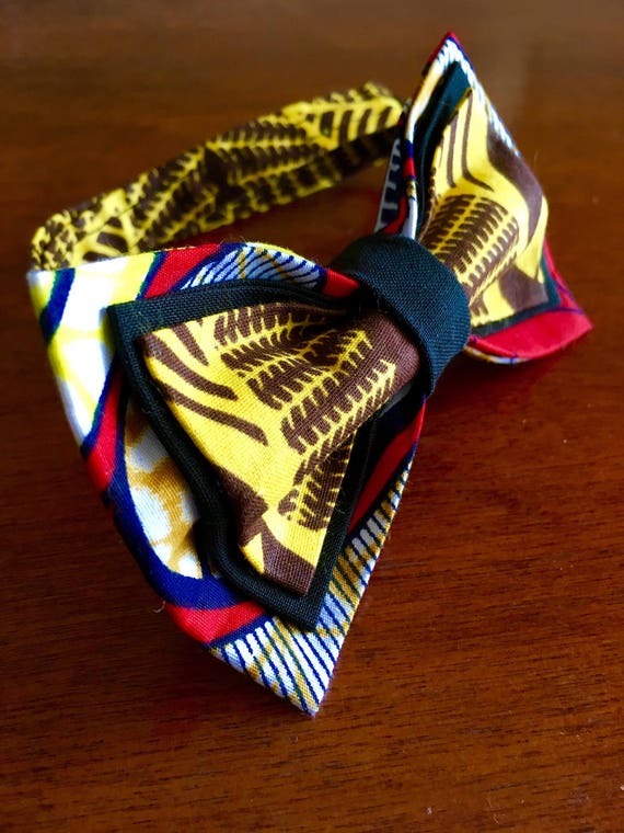 Bow Tie African Bow Tie Mens Bow Tie Ankara Bow Tie Boys | Etsy