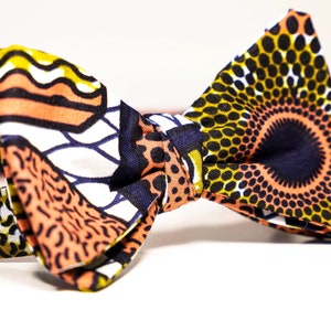 African Print Bowtie, Wedding Bowtie, Men’s Tie, Groomsmen Tie, Gifts