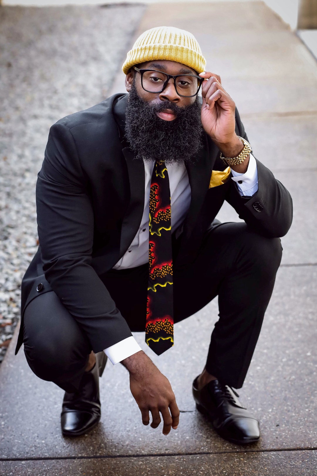 African Print Necktie, Ties for Men, Black Tie, Wedding Tie, Gifts for ...