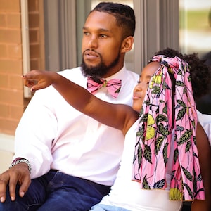 Turban Wax, Pink Headwrap, Pink Turban, African Headwrap, Ankara Scarf, Flower Headwrap, Gifts For Women, Kids Headwrap, Women&#39;s Scarves