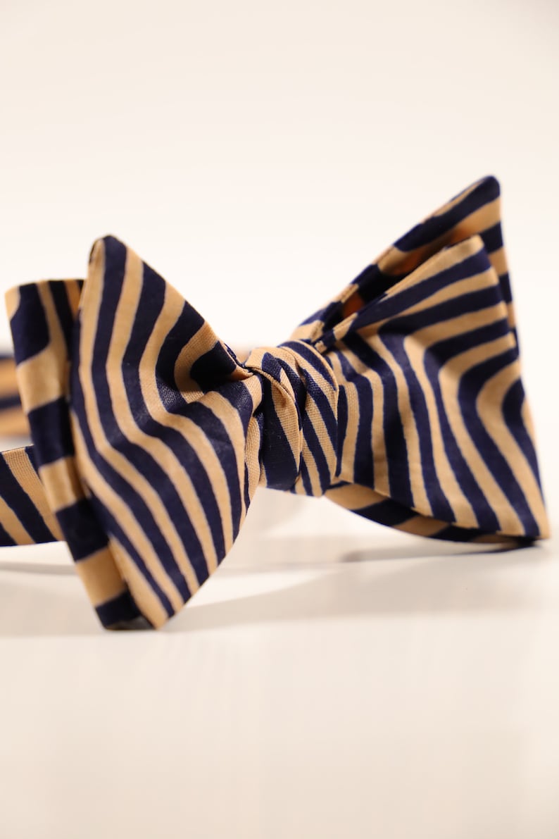 African Bow tie, Handmade Bowtie, Mens Bow tie, Wedding Bow tie, Groomsmen Gifts image 2