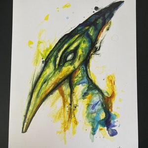 Pterodactyl print