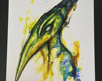 Pterodactyl print